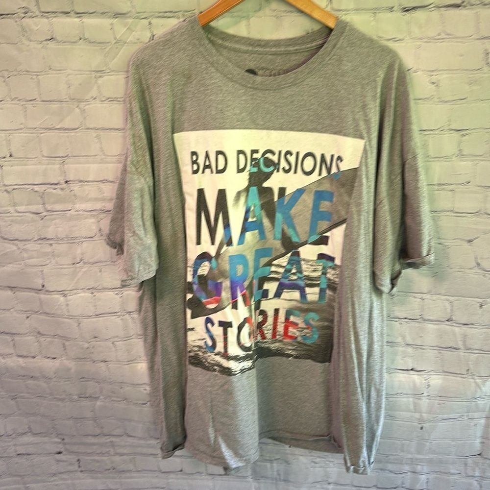 2MONKEYS Bad Decisions Make Great Stories T-Shirt